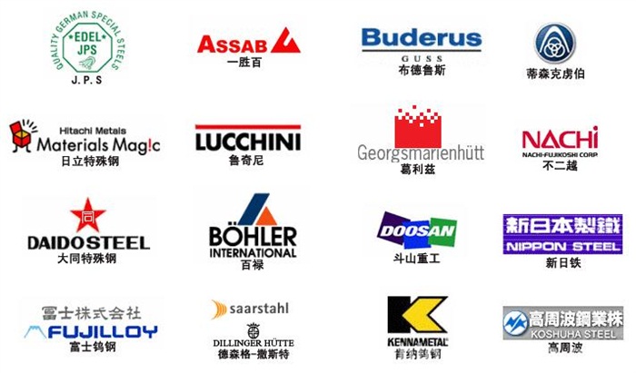 國(guó)外知名特殊鋼企業(yè)